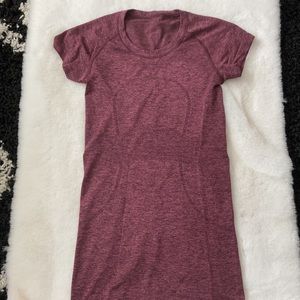 Lululemon Short Sleeve workout top, size 4
